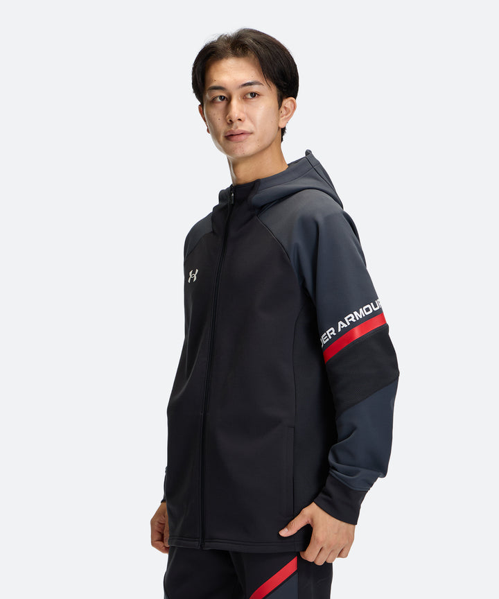 UA ニット フルジップ ジャケット
