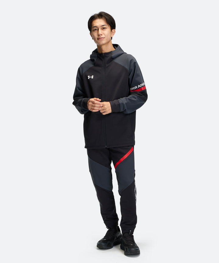 UA ニット フルジップ ジャケット