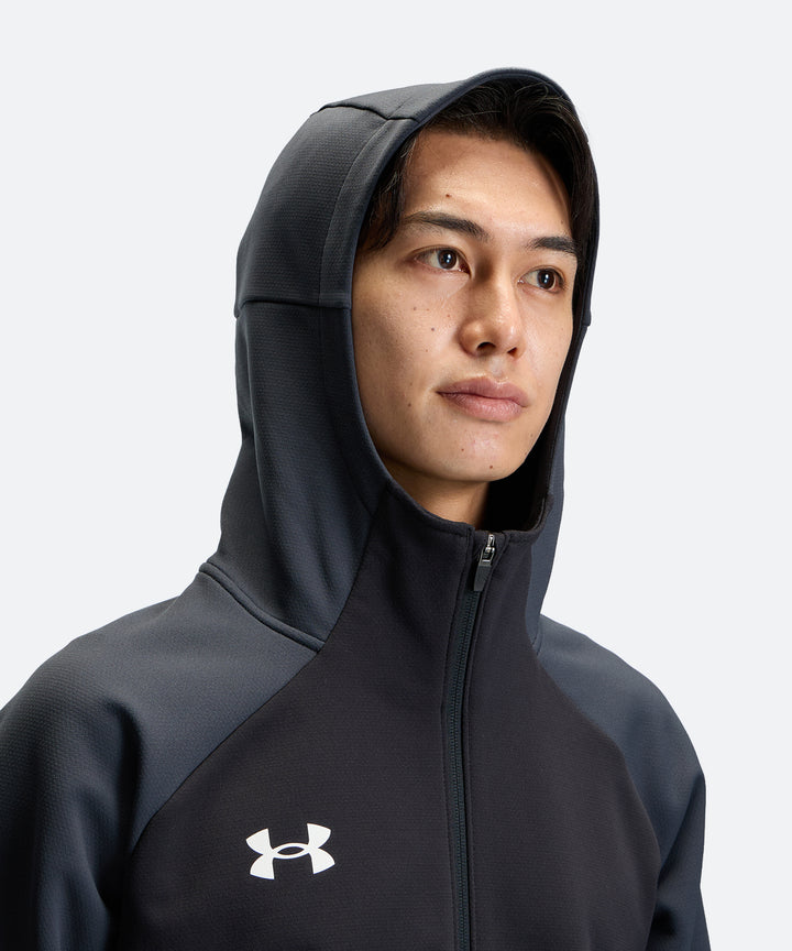 UA ニット フルジップ ジャケット