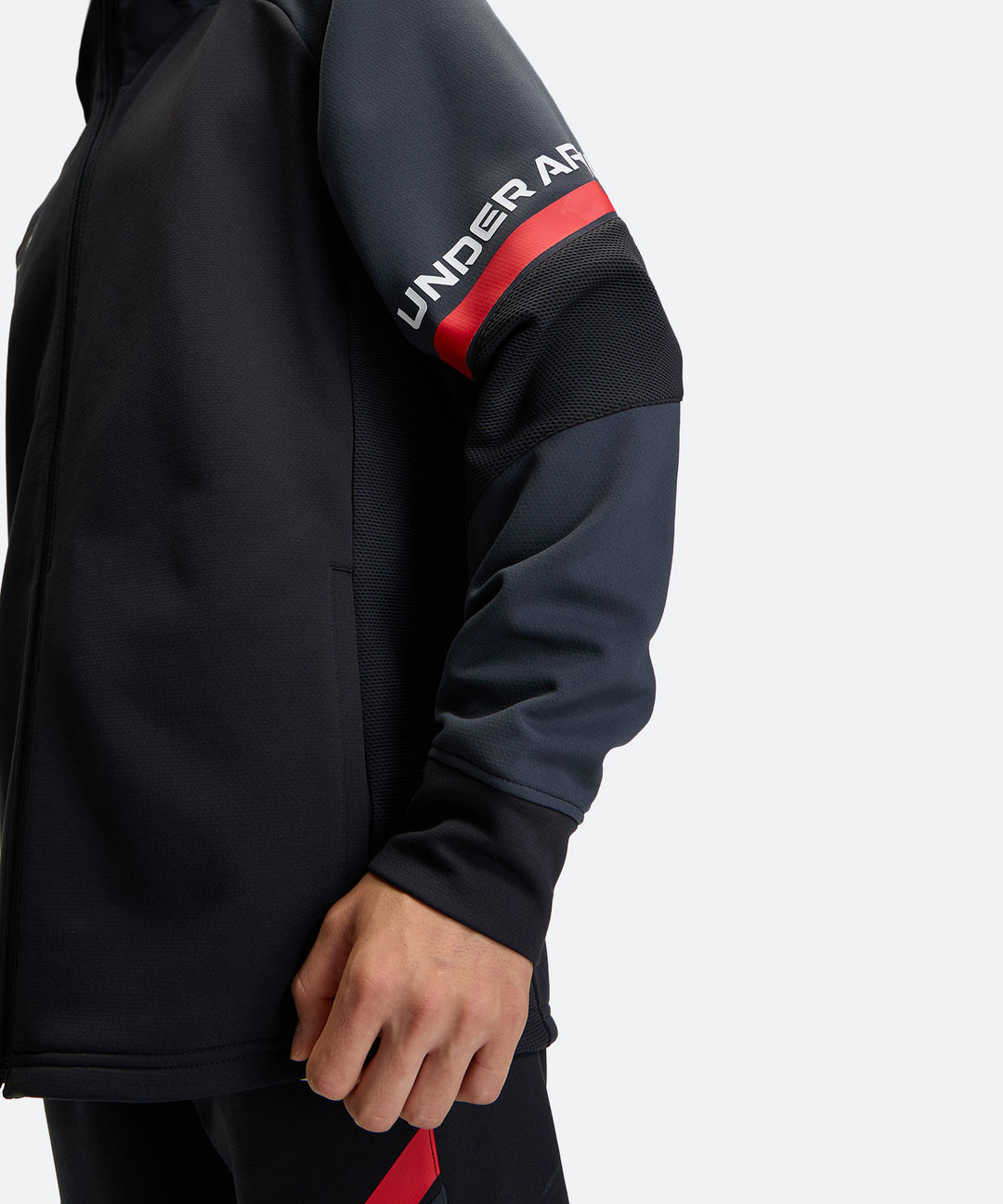 UA ニット フルジップ ジャケット