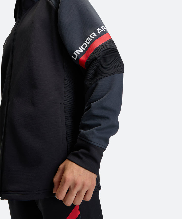 UA ニット フルジップ ジャケット