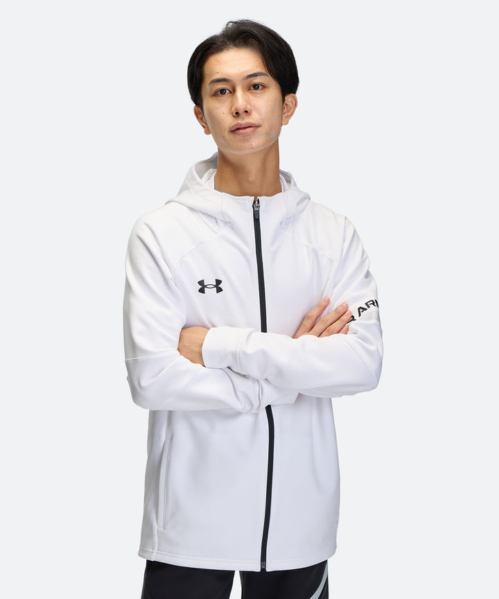 UA ニット フルジップ ジャケット