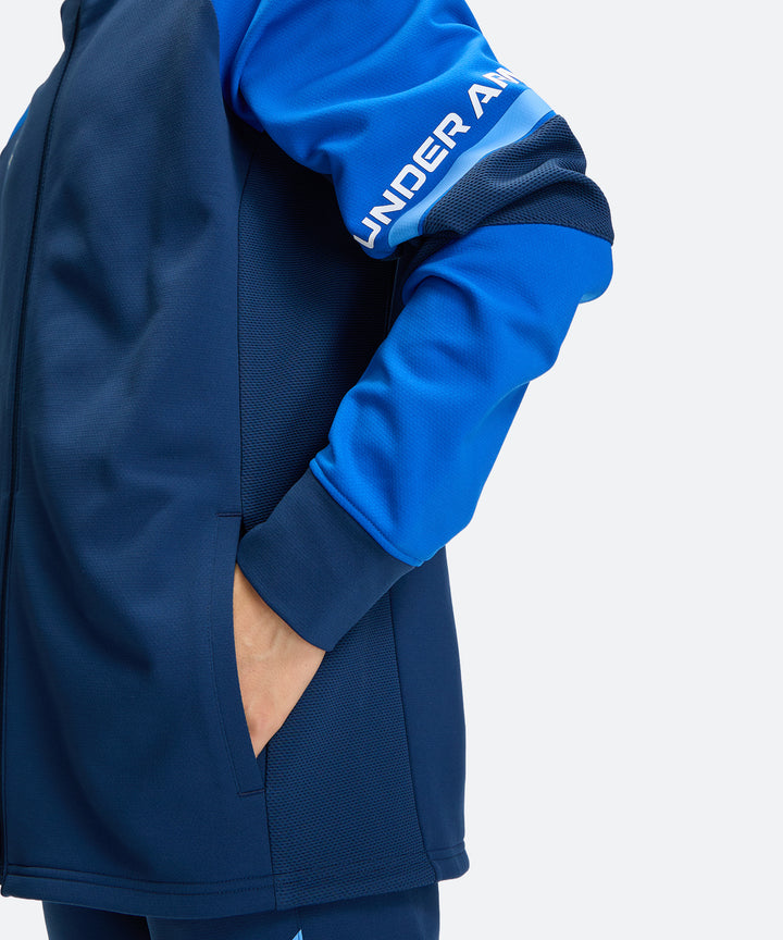 UA ニット フルジップ ジャケット