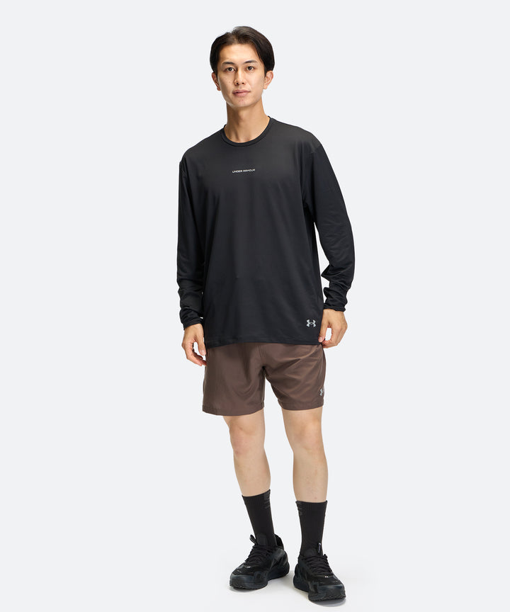 UA ストレッチ グラフィック ロングスリーブシャツ