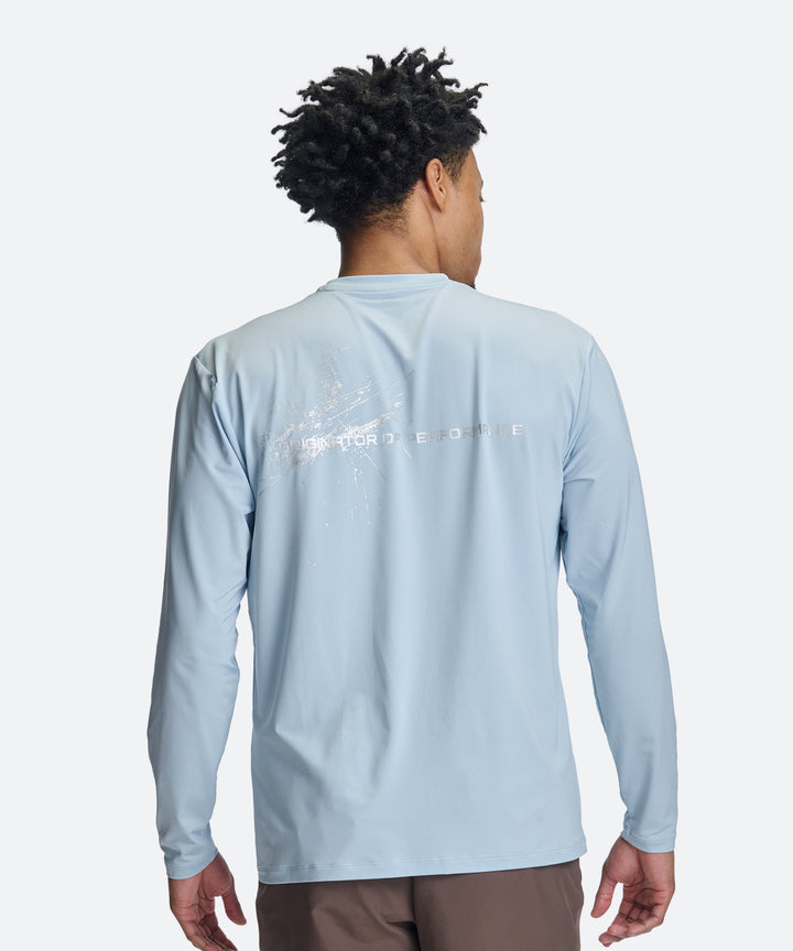 UA ストレッチ グラフィック ロングスリーブシャツ