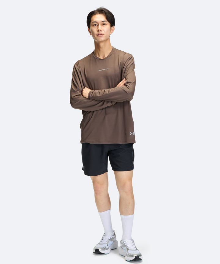 UA ストレッチ グラフィック ロングスリーブシャツ