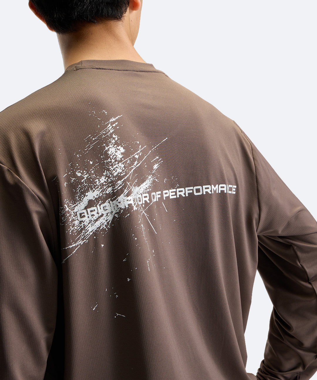 UA ストレッチ グラフィック ロングスリーブシャツ