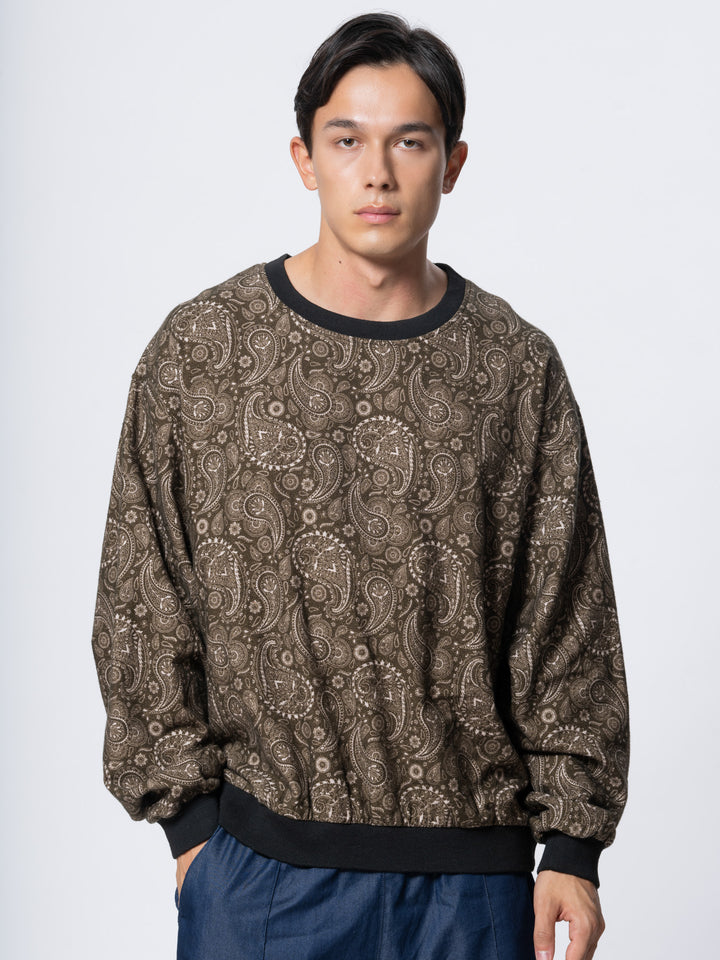 sportswear別注ペイズリーネルプルオーバー